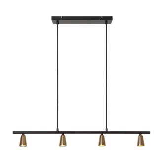 Lucide TIANA - Hanglamp - 4xGU10 - Champagne kleur | Essential