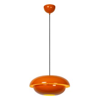 Lucide YOUNES - Hanglamp - Ø 40 cm - 1xE27 - Oranje | Essential