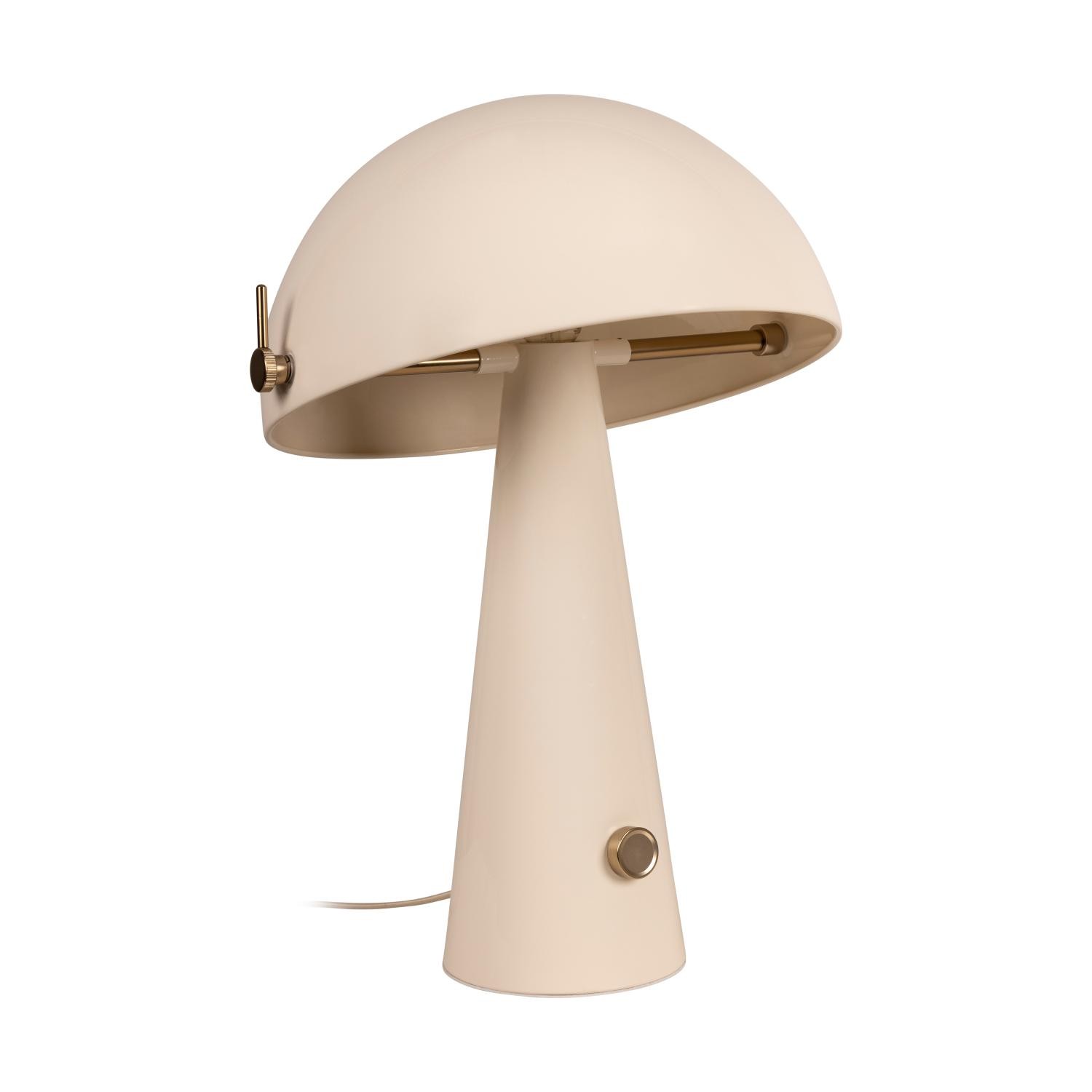 Lucide BARONE - Tafellamp - Ø 38 cm - 1xE27 - Beige | Vibes - Afbeelding 2