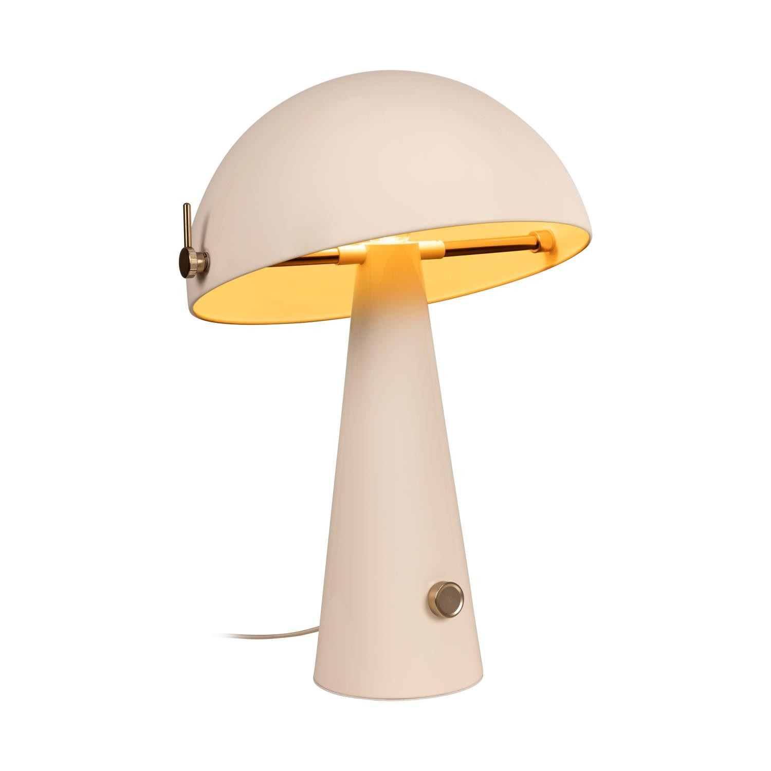 Lucide BARONE - Tafellamp - Ø 38 cm - 1xE27 - Beige | Vibes