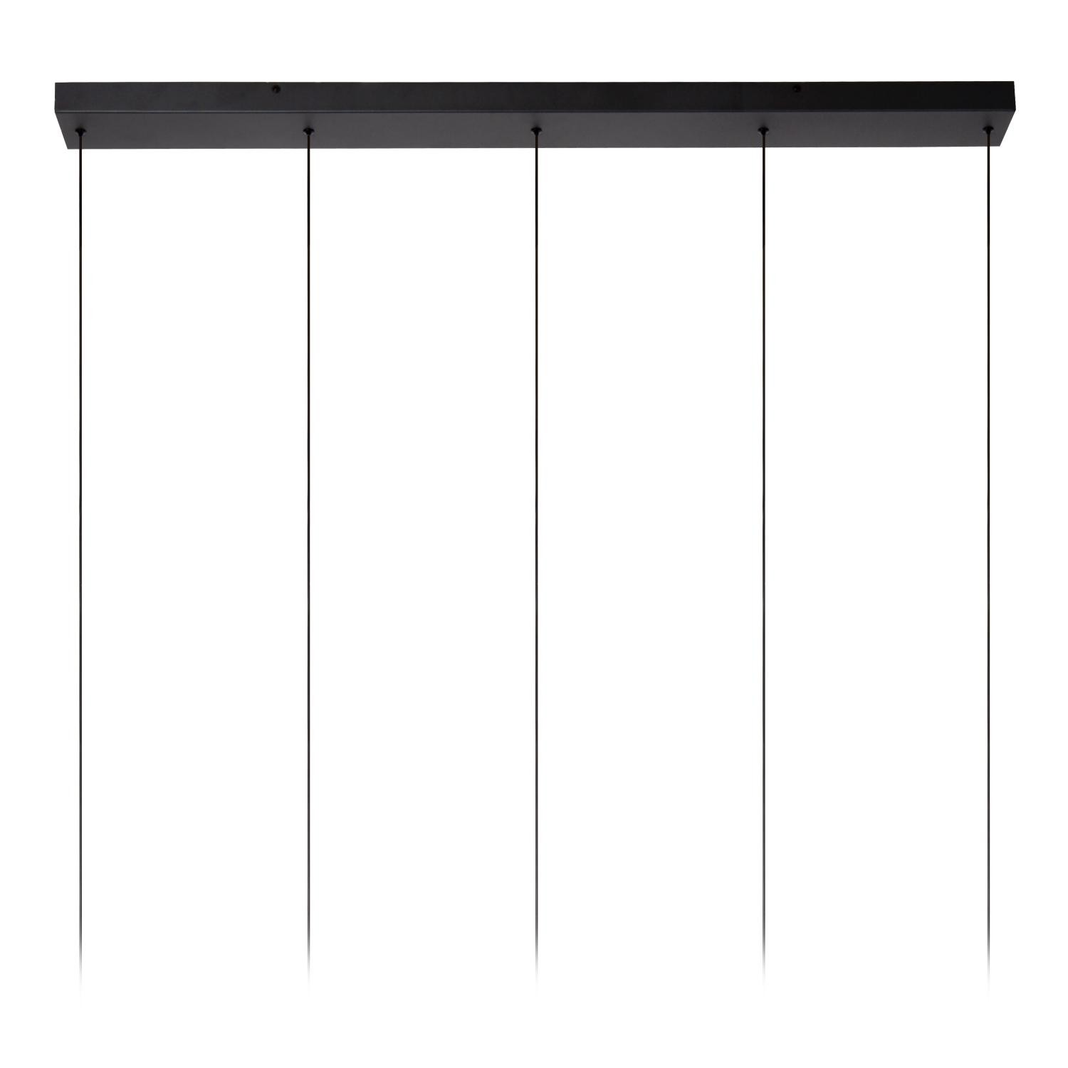 Lucide TAMINO - Hanglamp - LED Dimb. - 5x5,6W 3000K - Zwart - Afbeelding 7