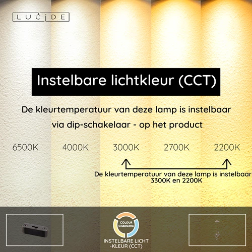 Lucide JASMINE - Hanglamp - Ø 75 cm - LED Dimb. - CCT - 12x4,5W 2200K/3300K - Geschikt voor vide en hoge plafonds - Koper - Afbeelding 7
