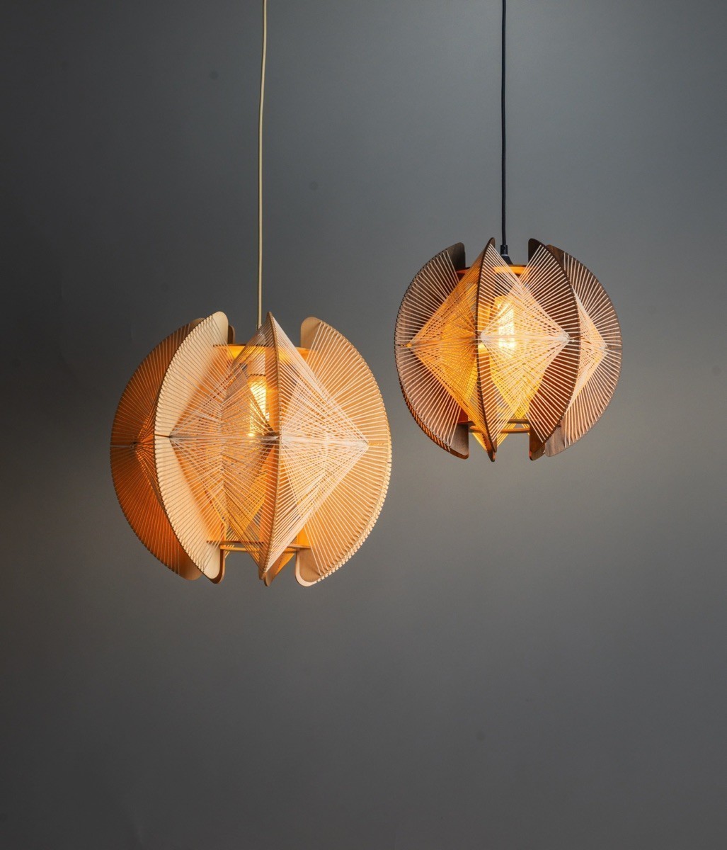 Jessica Hanglamp Ø50 cm Naturel - Afbeelding 5