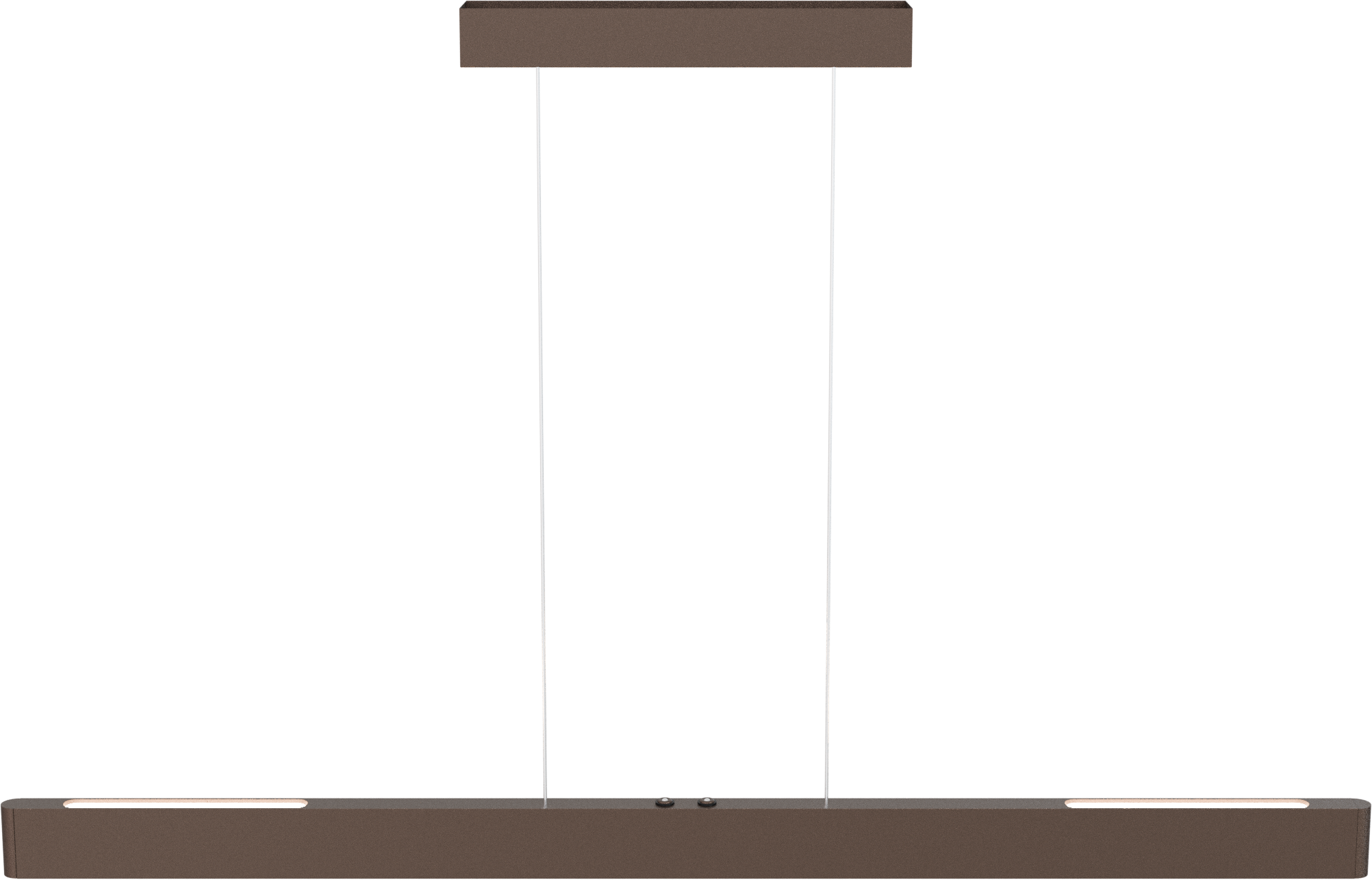 HL Atina cacao breedte 130x3x7cm instelbaar wit