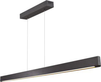 HL Atina zwart nikkel breedte 130 cm