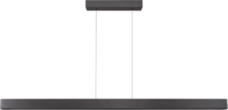 HL Atina zwart nikkel breedte 160 cm