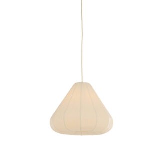 Hanging lamp Ø45x36 cm SARELLA paper white