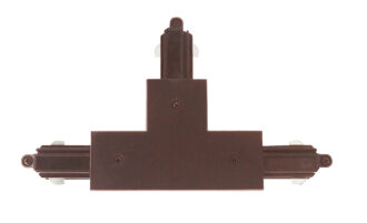 T-stuk 1 Fase rail choco rechts
