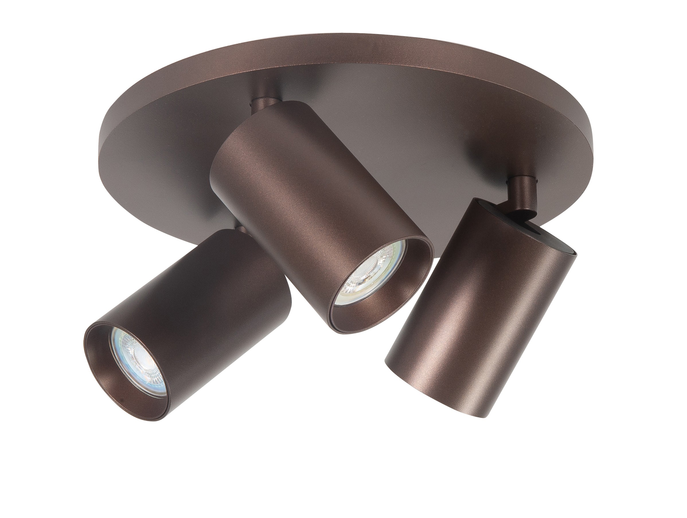 Opbouwspot Mila Choco 3 lichts