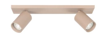 Opbouwspot Mila balk zand 2 lichts