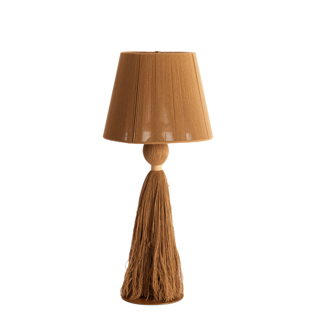 Tafellamp Ø31x58 cm ESPINO okergeel+crème - Afbeelding 16