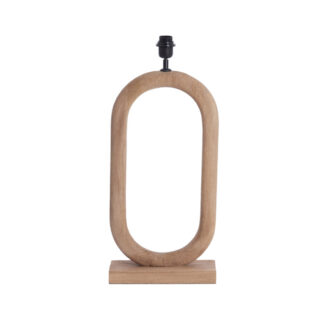 Lampvoet 30x12x59 cm PACECO hout mat naturel
