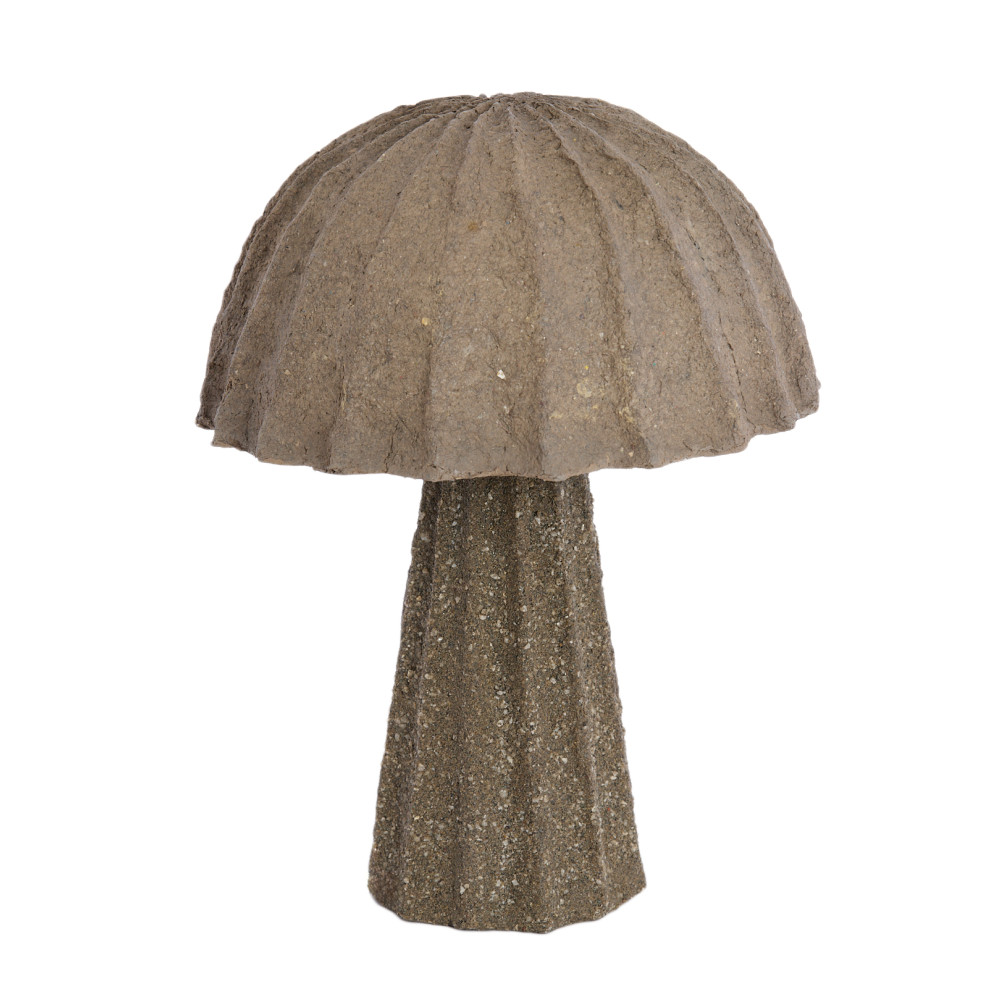 Tafellamp Ø36x48 cm CHRISTIO textuur donker grijs - Afbeelding 6
