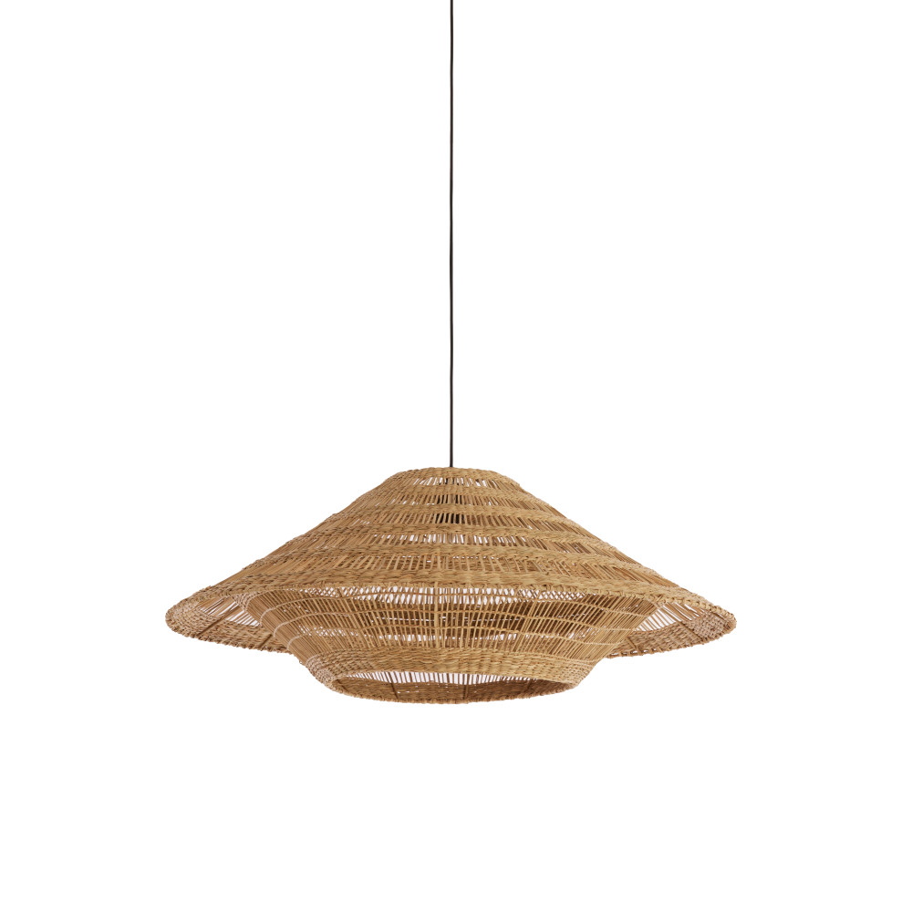 Hanglamp Ø80x30 cm OWANA zeegras naturel - Afbeelding 9
