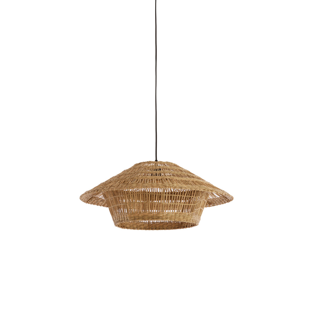 Hanglamp Ø64x26 cm OWANA zeegras naturel - Afbeelding 8