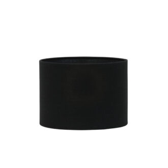 Kap cilinder 25-25-18 cm LIVIGNO zwart