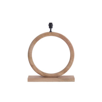 Lampvoet 51x13x54 cm NUBIA hout mat naturel