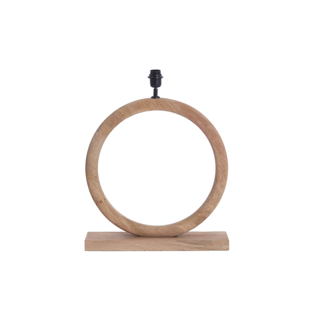 Lampvoet 51x13x54 cm NUBIA hout mat naturel
