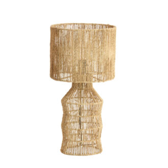 Tafellamp Ø28x56 cm TIDEA jute naturel