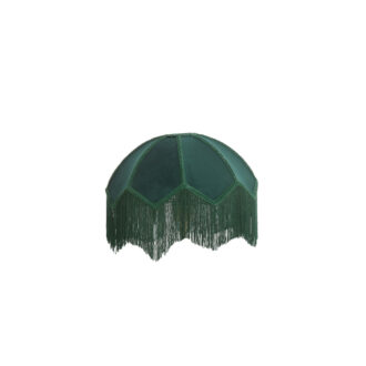 Kap Ø35x26 cm MALACIA velvet groen