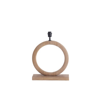 Lampvoet 41x13x44 cm NUBIA hout mat naturel