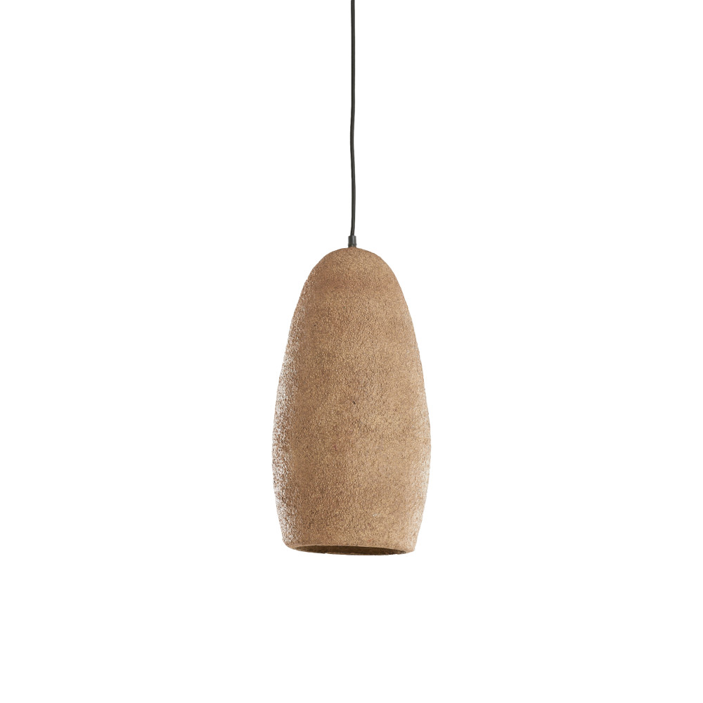 Hanglamp Ø24x48 cm DIVALA antiek donker terra - Afbeelding 8