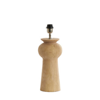 Lampvoet Ø17x35 cm BAGLIO hout mat naturel