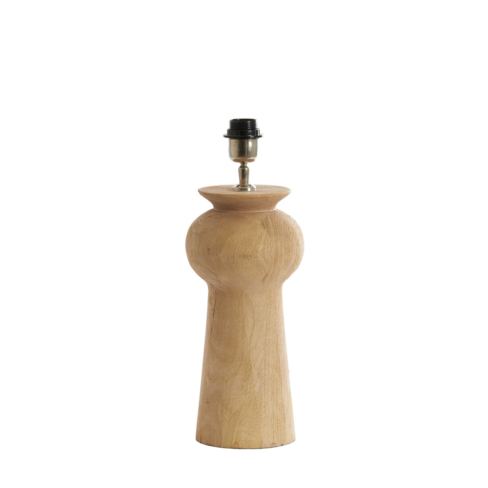 Lampvoet Ø17x35 cm BAGLIO hout mat naturel
