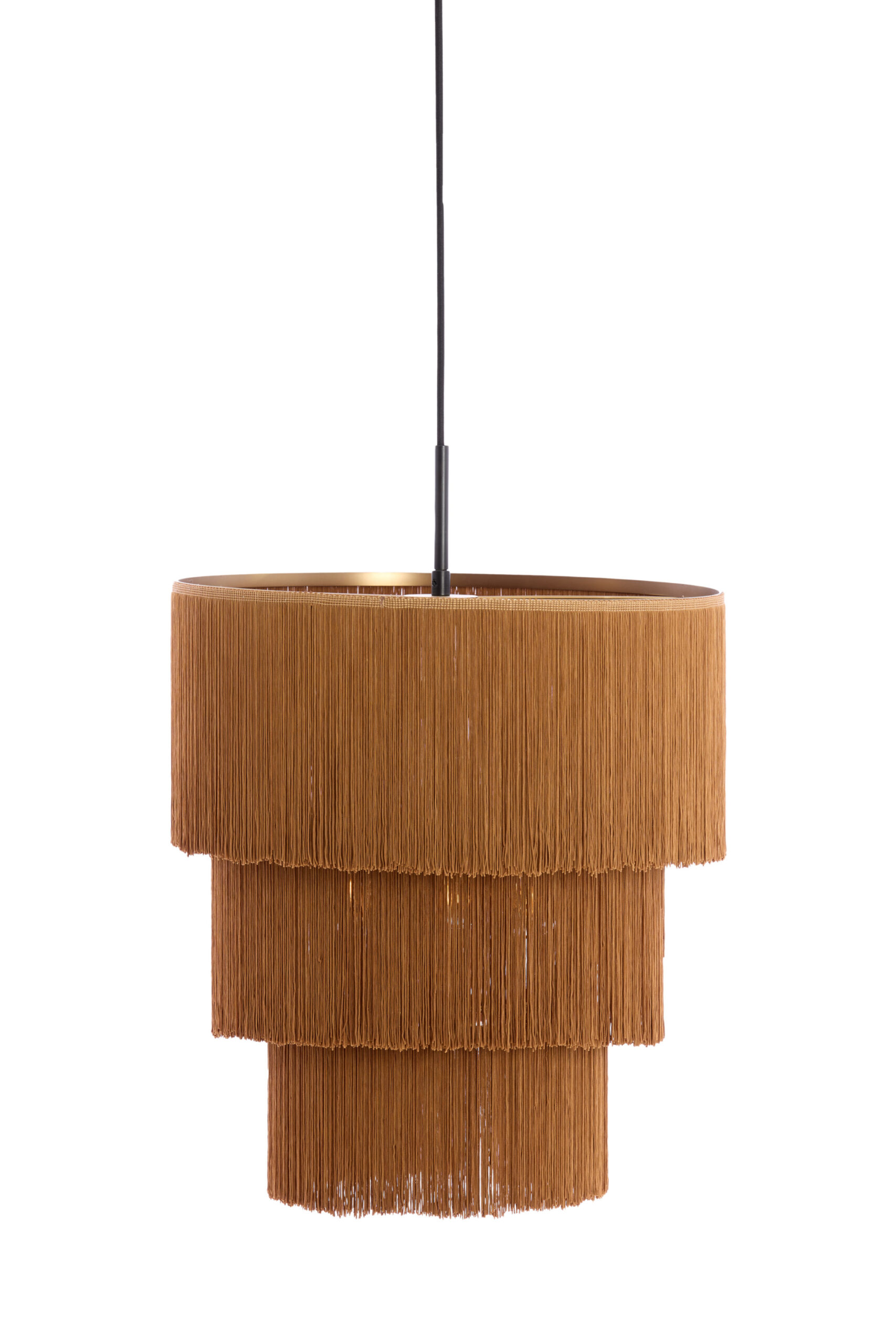 Hanglamp 3L Ø45x50 cm MALAIKA bruin - Afbeelding 13
