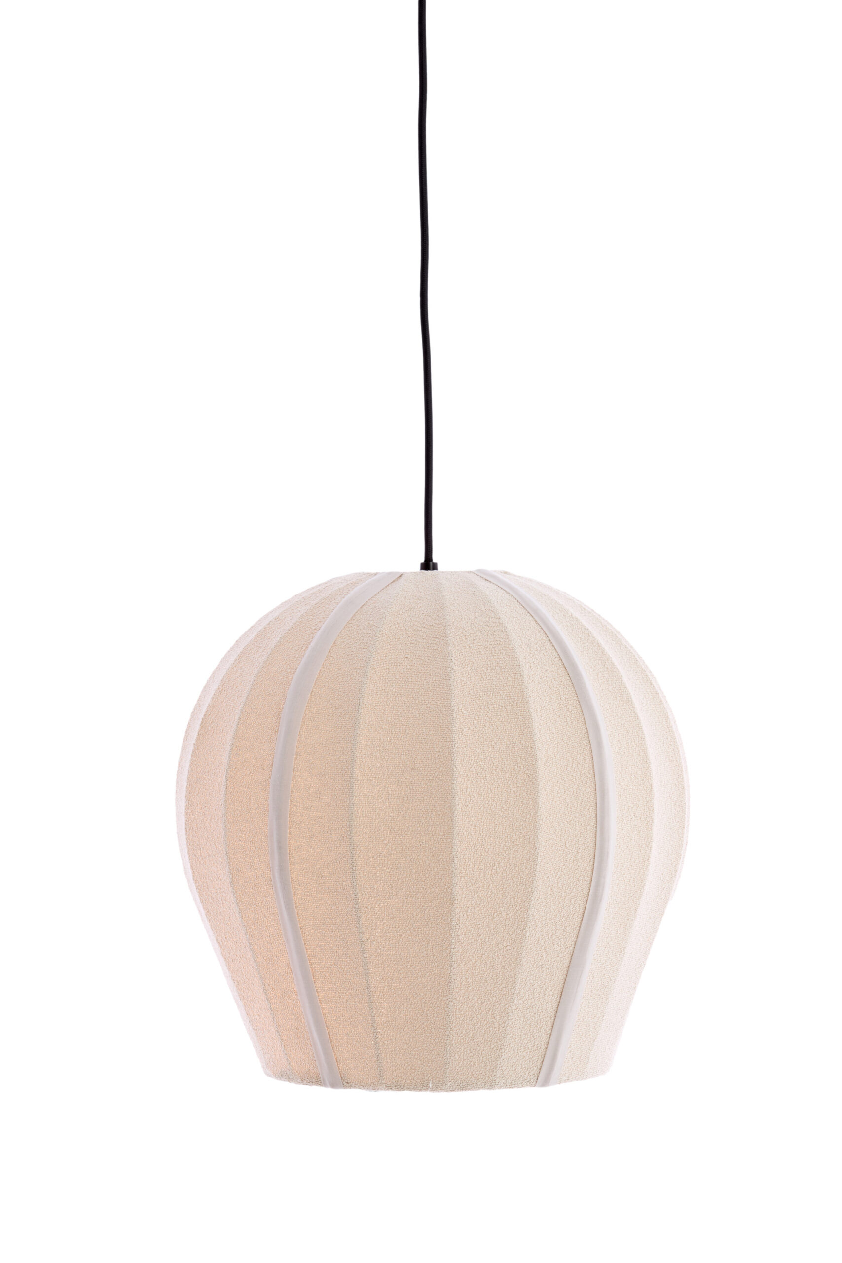Hanglamp Ø35x33 cm ZAGORI bouclé zand - Afbeelding 7