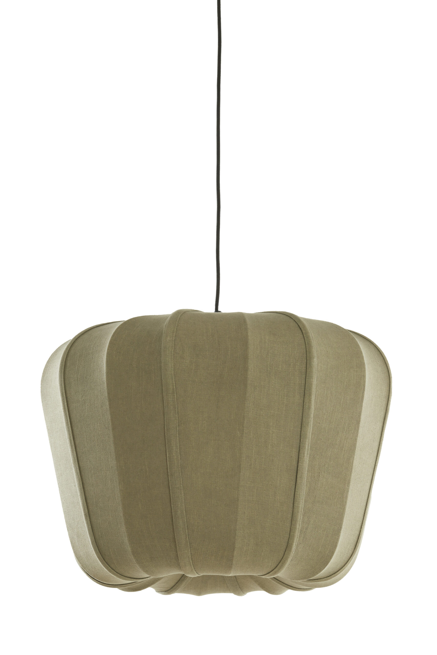 Hanglamp Ø60x45 cm ZUBEDO olijf groen - Afbeelding 19