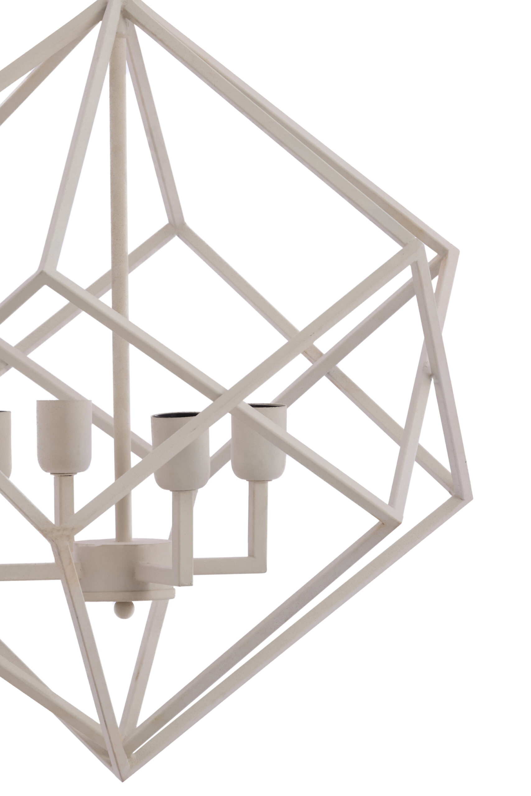 Hanglamp 4L Ø61x68 cm DRIZELLA crème - Afbeelding 14
