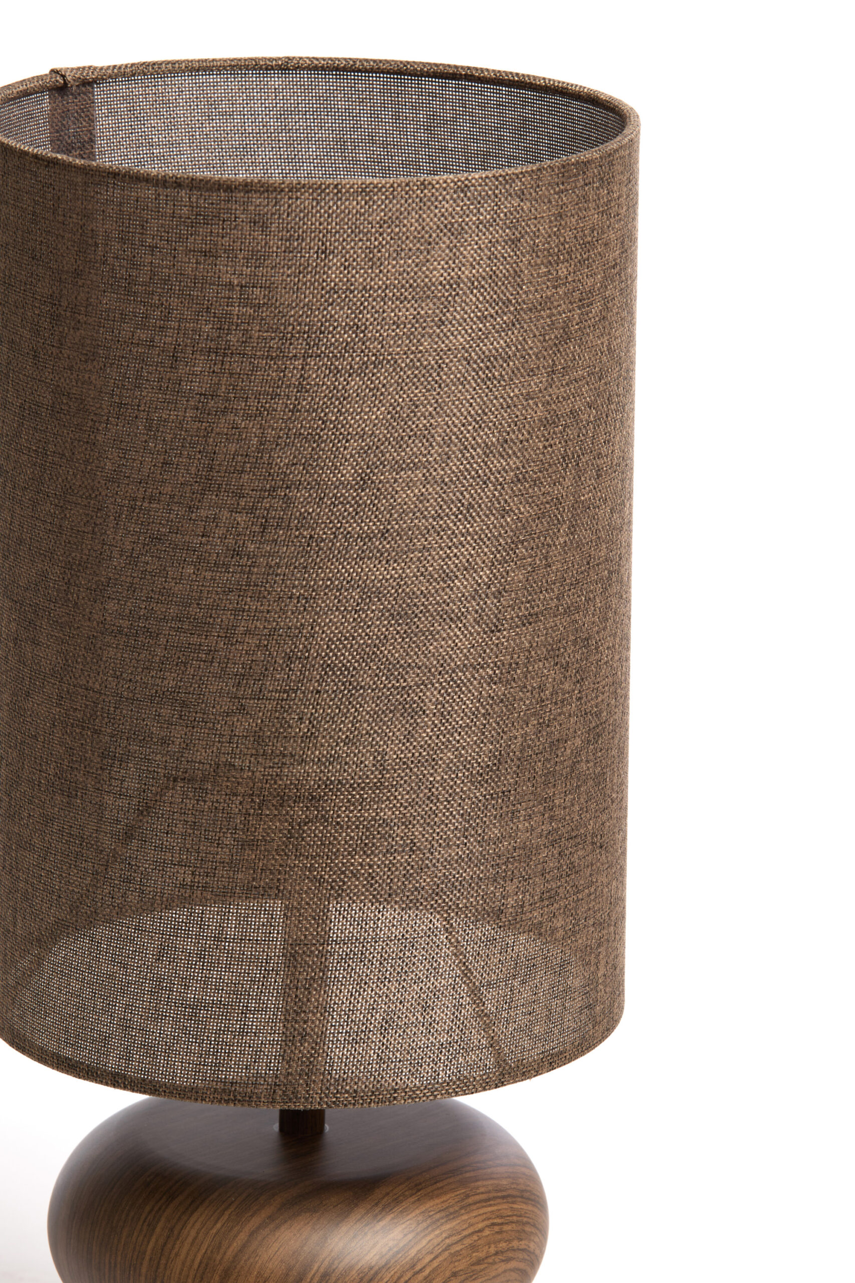 Tafellamp Ø22x50,5 cm DANIALO hout print d bruin+d bruin - Afbeelding 15