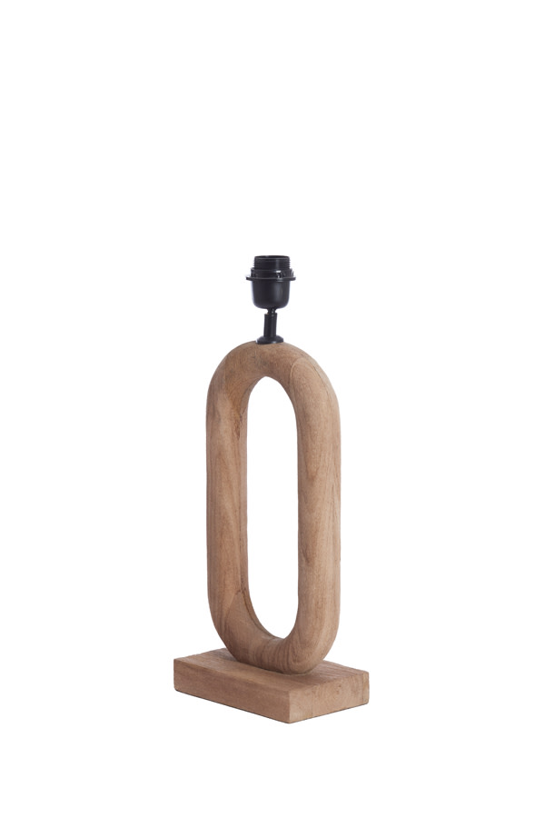 Lampvoet 20x12x44 cm PACECO hout mat naturel - Afbeelding 5