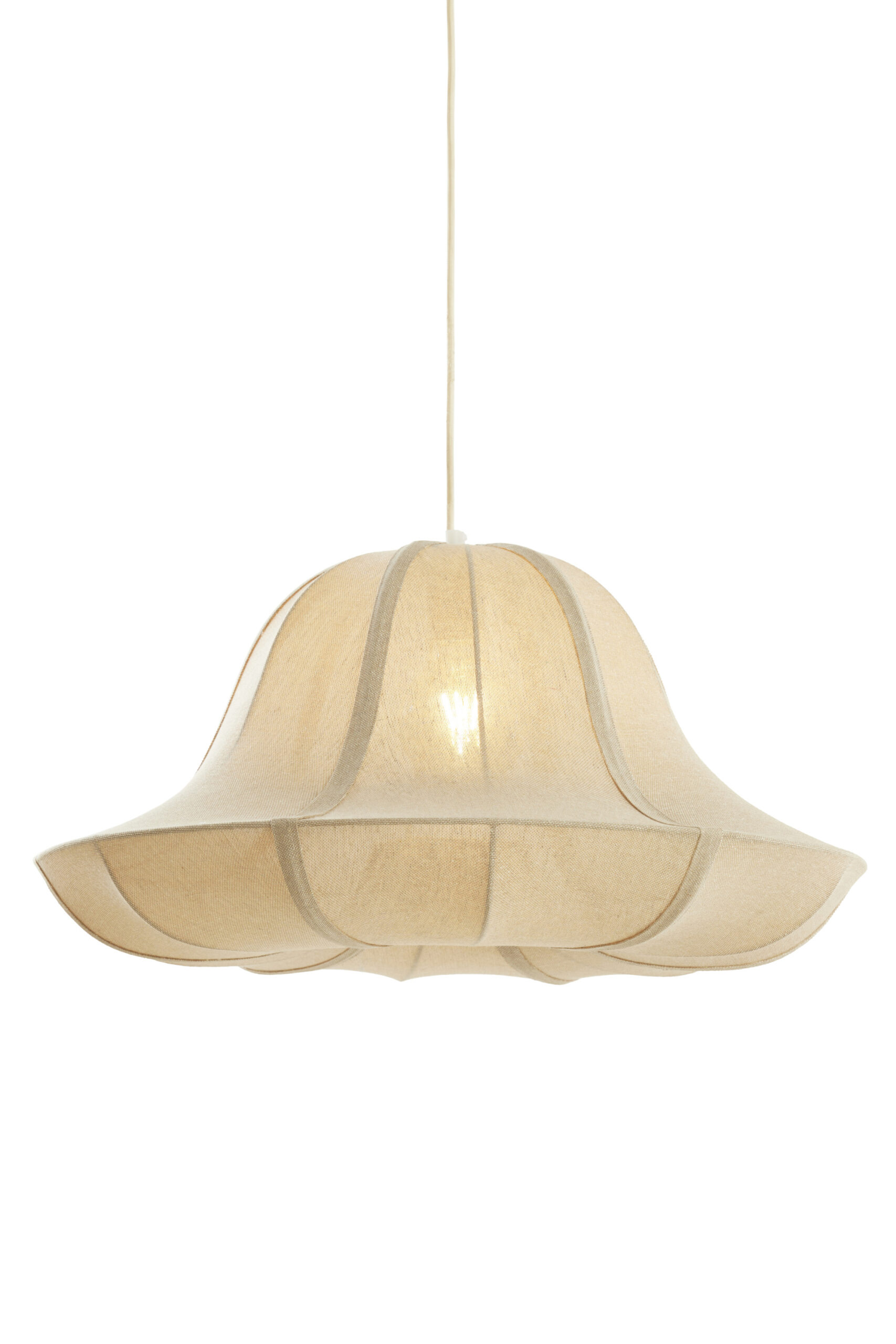 Hanglamp Ø60x31 cm IRAVELLE naturel - Afbeelding 11