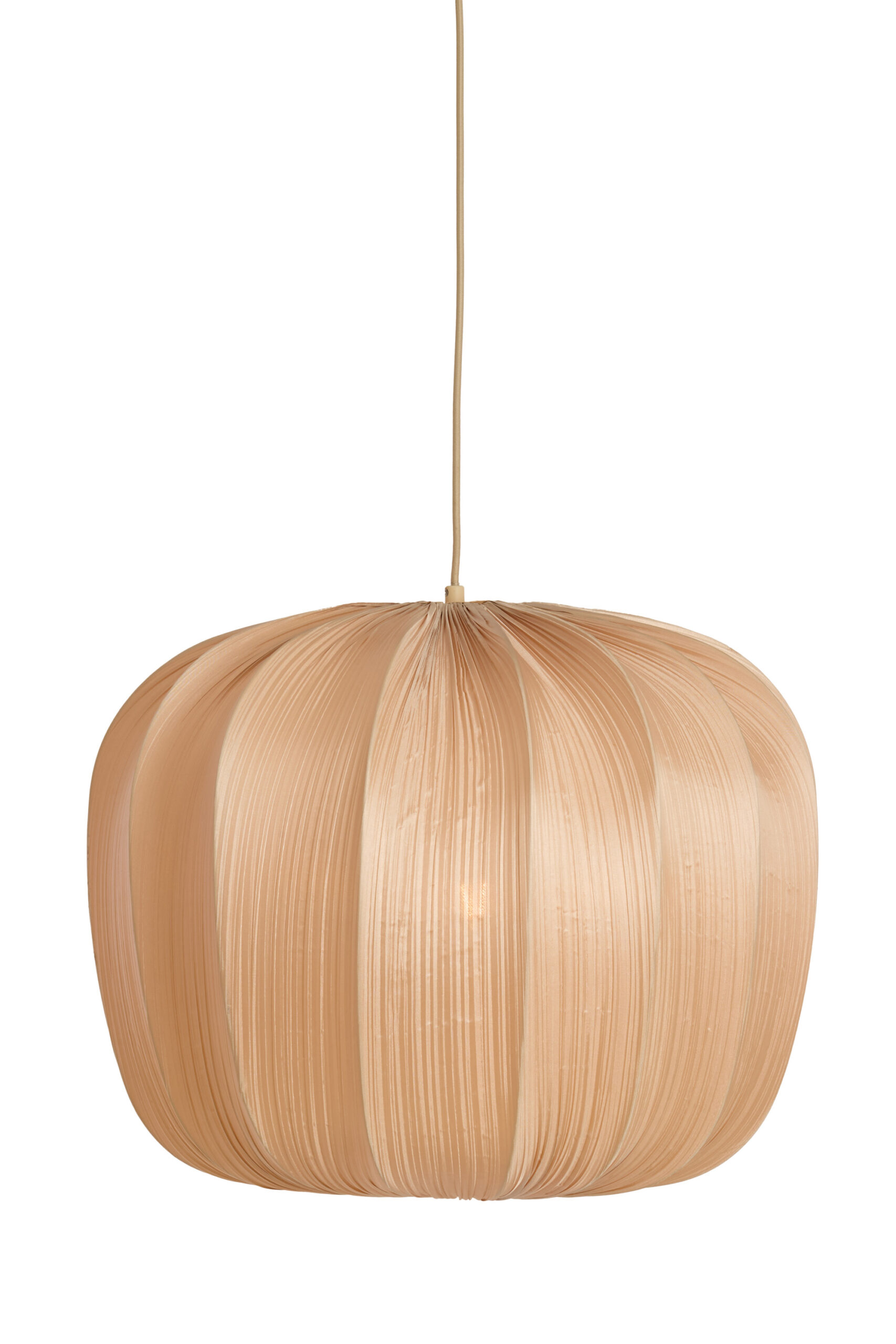 Hanglamp Ø60x45 cm SAVINA crème - Afbeelding 11