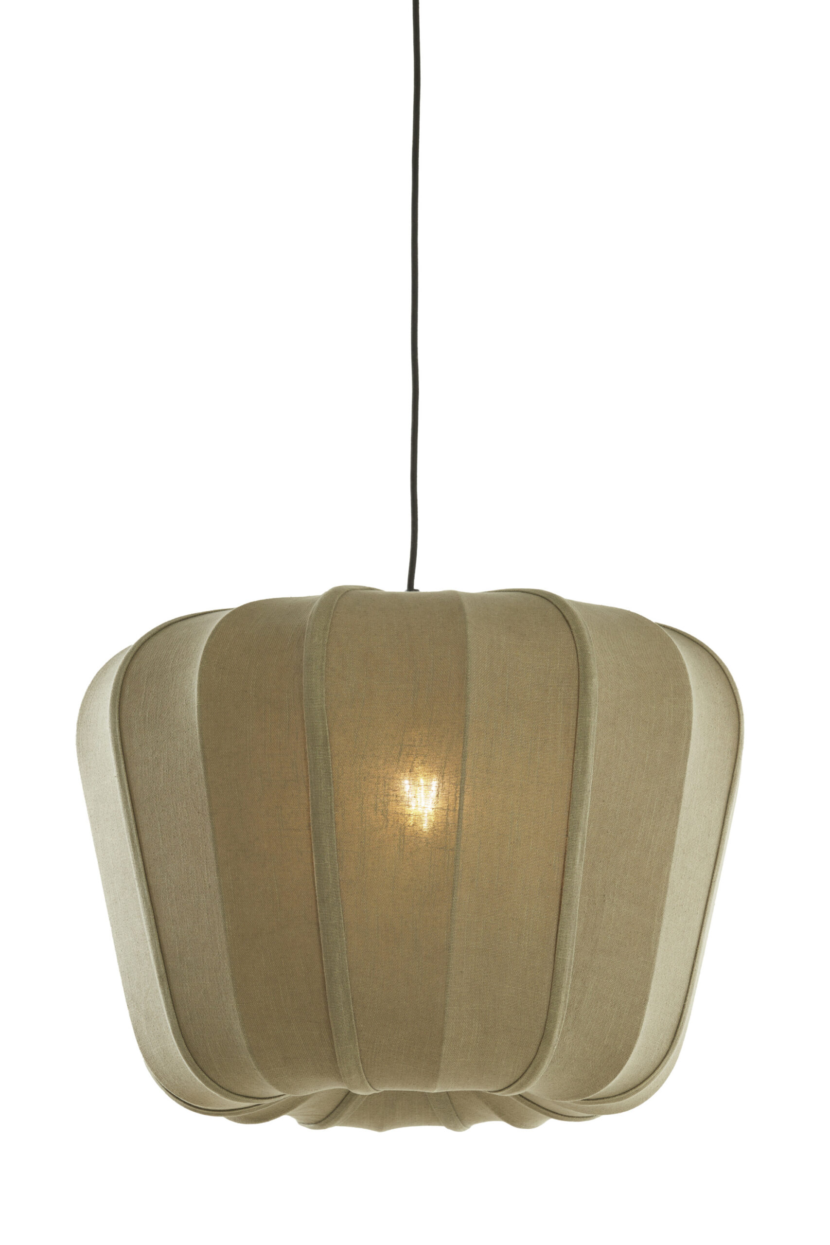 Hanglamp Ø60x45 cm ZUBEDO olijf groen - Afbeelding 18