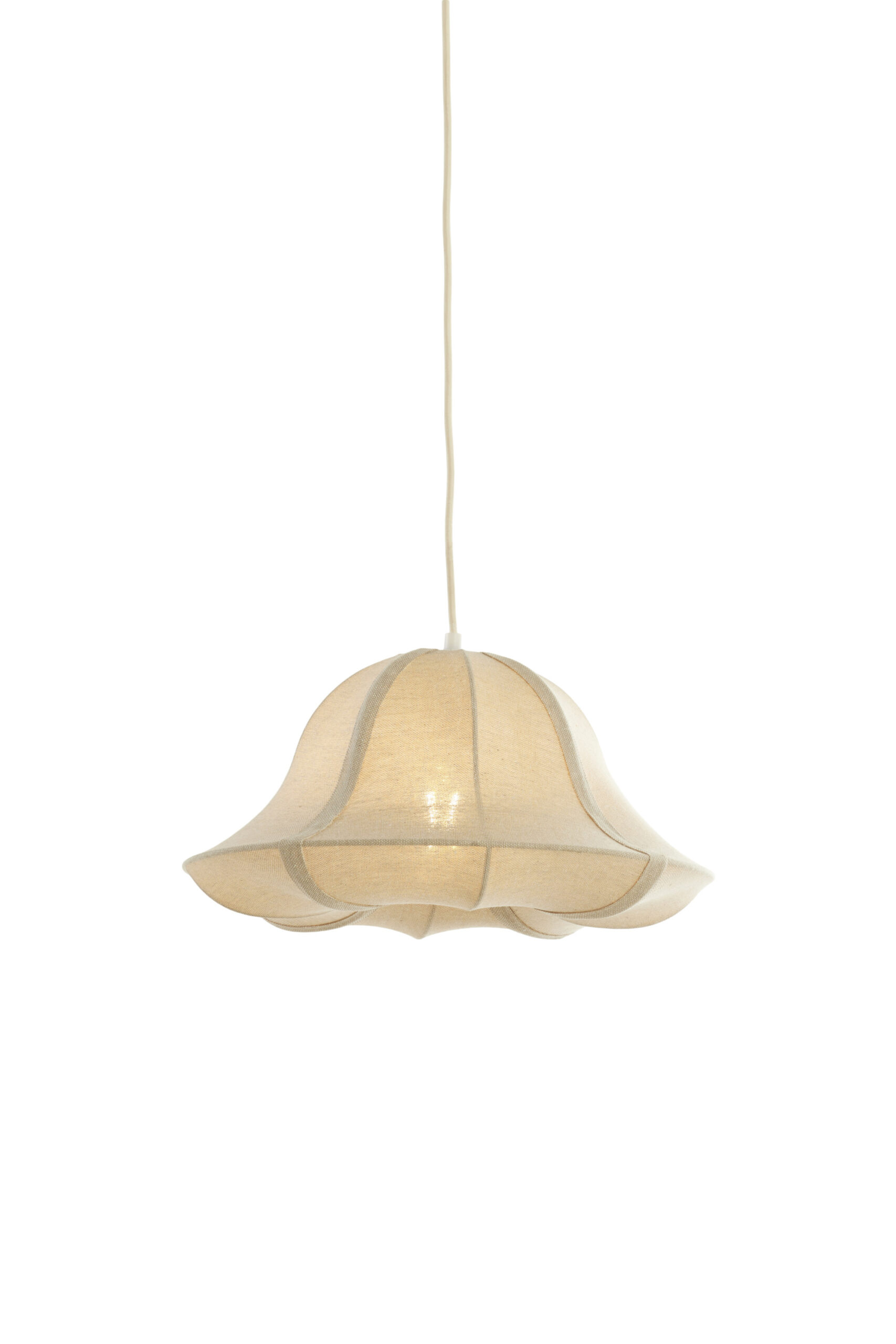 Hanglamp Ø40x21 cm IRAVELLE naturel - Afbeelding 11