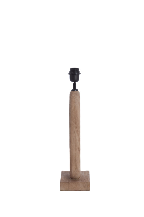 Lampvoet 20x12x44 cm PACECO hout mat naturel - Afbeelding 6