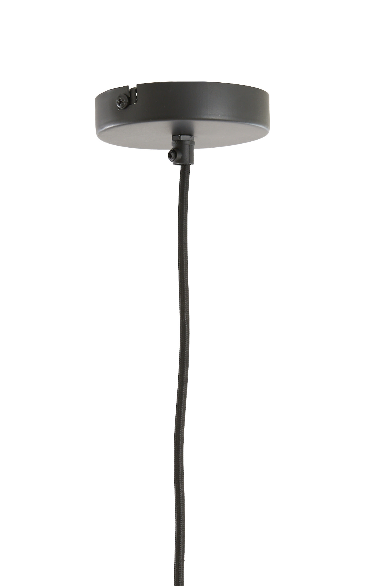 Hanglamp Ø24x48 cm DIVALA antiek donker terra - Afbeelding 9