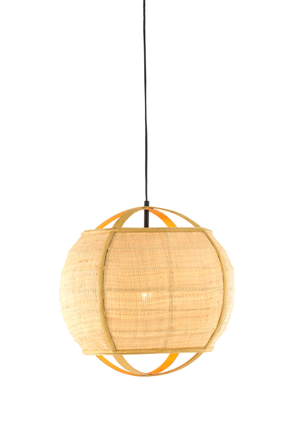 Hanglamp Ø41x39 cm BOZONA rotan naturel - Afbeelding 9