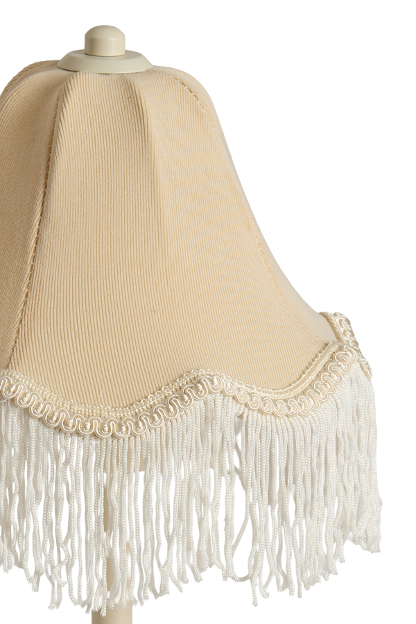 Tafellamp Ø19x40 cm ELYA crème - Afbeelding 3