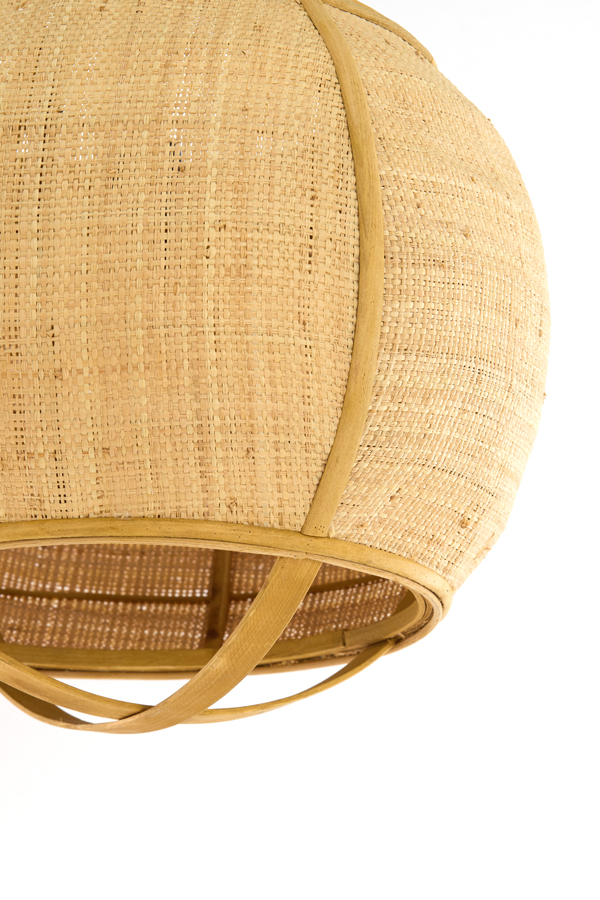 Hanglamp Ø41x39 cm BOZONA rotan naturel - Afbeelding 13