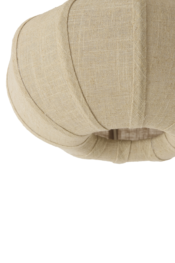 Plafonnière Ø30x18 cm ZOSIA linnen naturel - Afbeelding 6