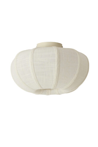 Plafonnière Ø30x18 cm ZOSIA linnen crème