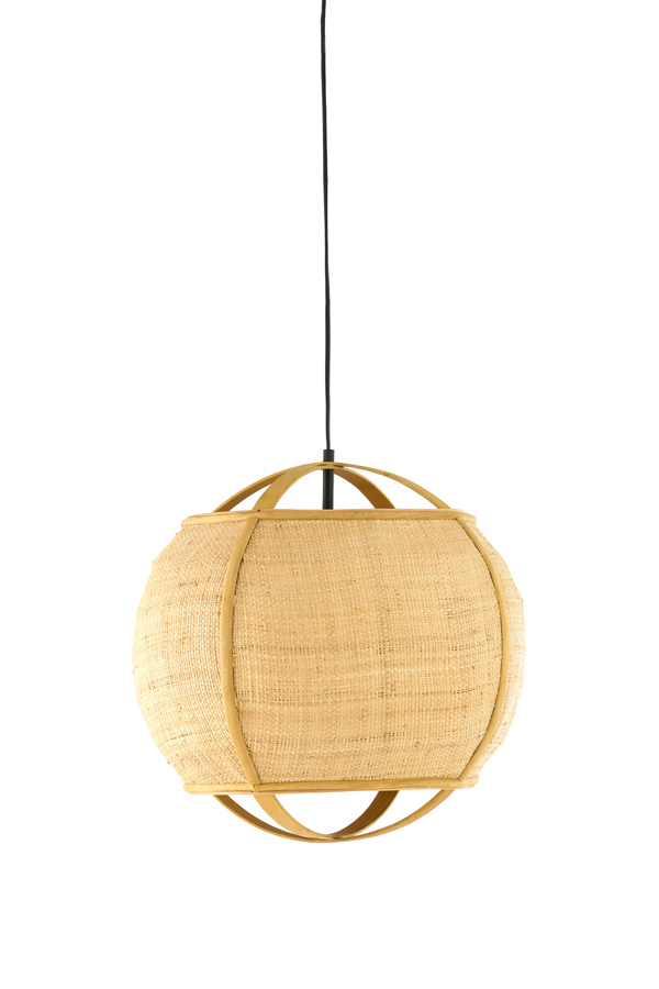 Hanglamp Ø41x39 cm BOZONA rotan naturel - Afbeelding 8
