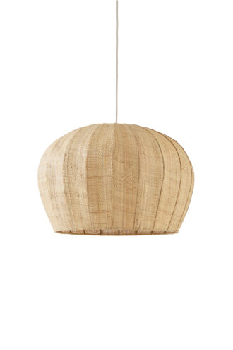 Hanglamp Ø51x34 cm RAFAELLA raffia naturel