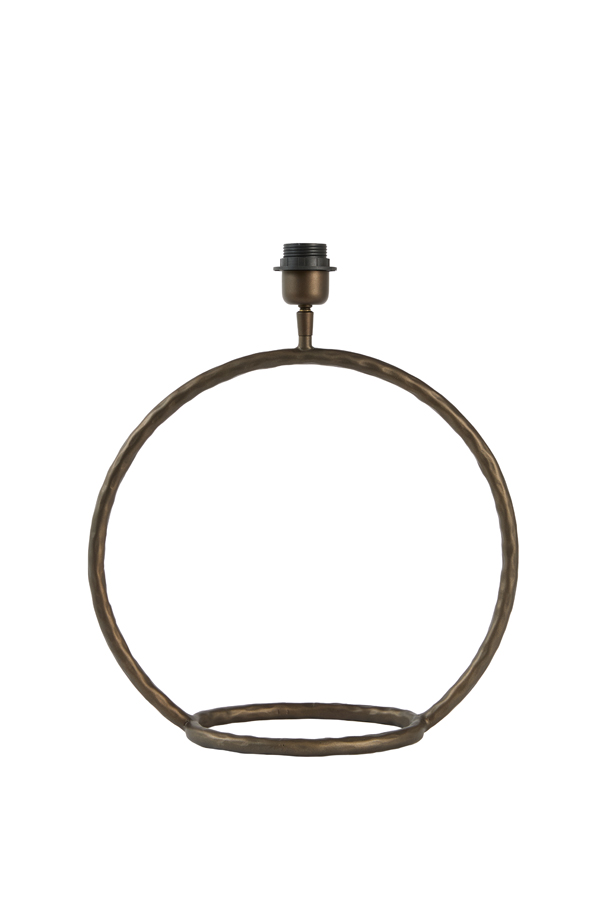 Lampvoet 39x15x39,5 cm ELIORO mat bruin-brons