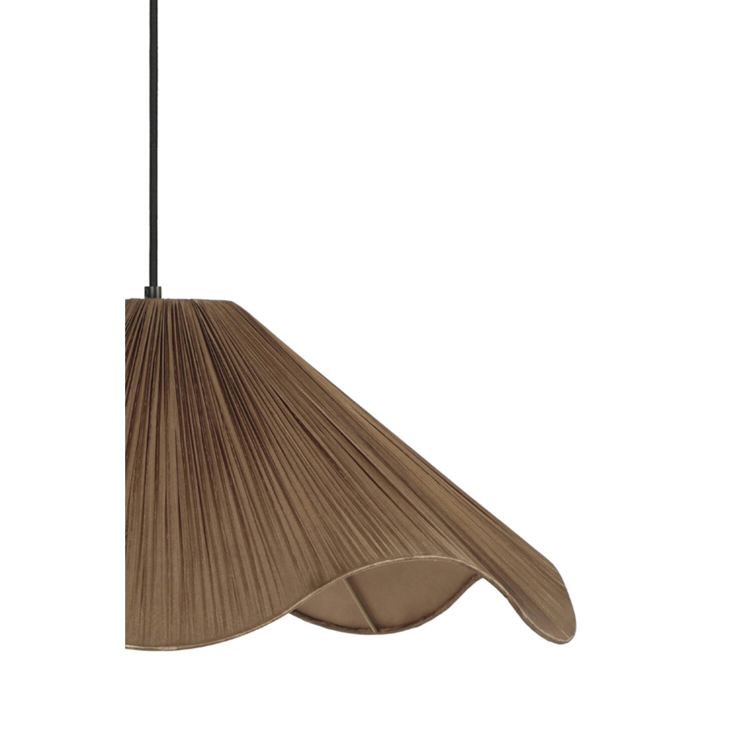 Hanglamp Ø60x25 cm MEALHA brons-bruin - Afbeelding 5