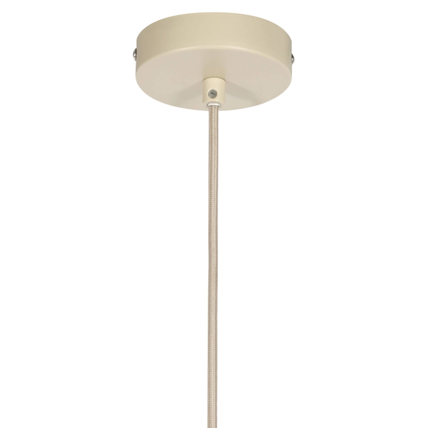Hanglamp Ø60x25 cm MEALHA crème - Afbeelding 5